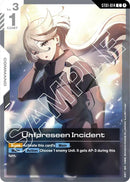 Image for Unforeseen Incident (ST01-014) - Gundam Card Game