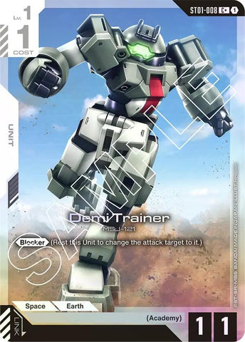 Image for Demi Trainer (C+) (ST01-008) - Gundam Card Game