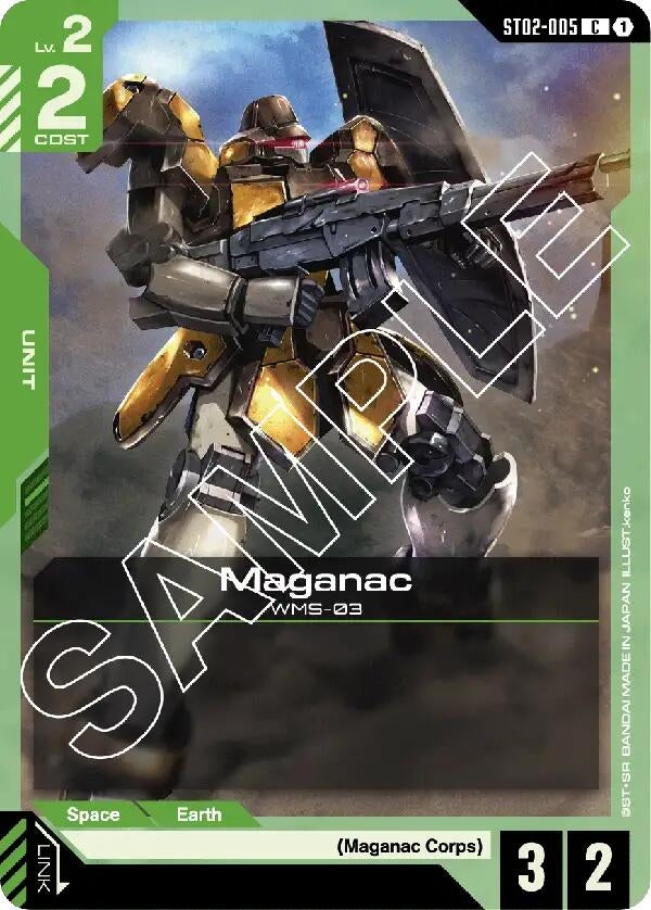 Image for Maganac (ST02-005) - Gundam Card Game