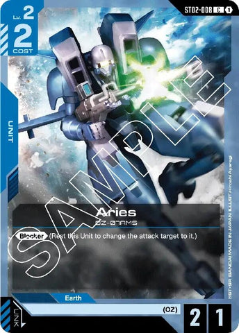 Image for Aries (ST02-008) - Gundam Card Game