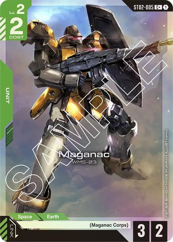 Image for Maganac (C+) (ST02-005) - Gundam Card Game