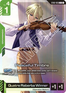 Image for Peaceful Timbre (C+) (ST02-013) - Gundam Card Game