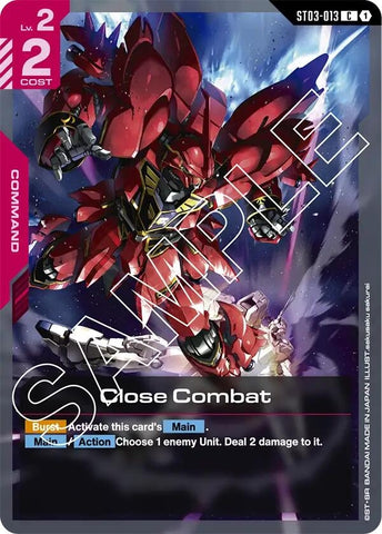 Image for Close Combat (ST03-013) - Gundam Card Game