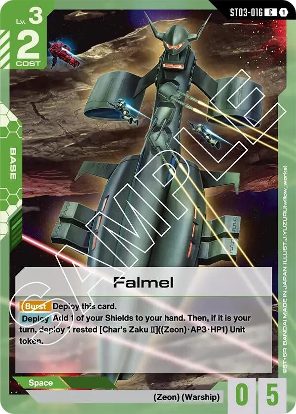 Image for Falmel (ST03-016) - Gundam Card Game