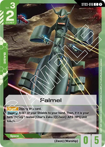 Image for Falmel (ST03-016) - Gundam Card Game