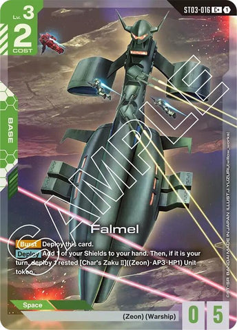Image for Falmel (C+) (ST03-016) - Gundam Card Game