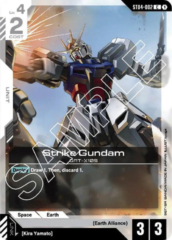 Image for Strike Gundam (ST04-002) - Gundam Card Game