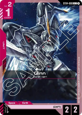 Image for Ginn (ST04-008) - Gundam Card Game