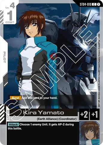 Image for Kira Yamato (ST04-010) - Gundam Card Game