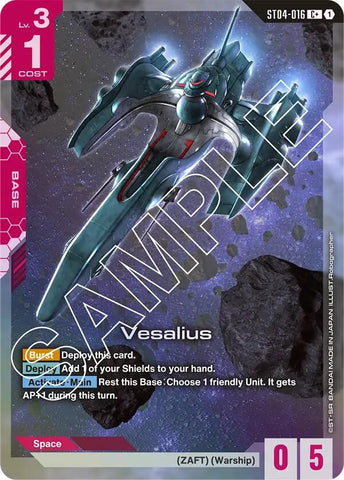 Image for Vesalius (C+) (ST04-016) - Gundam Card Game