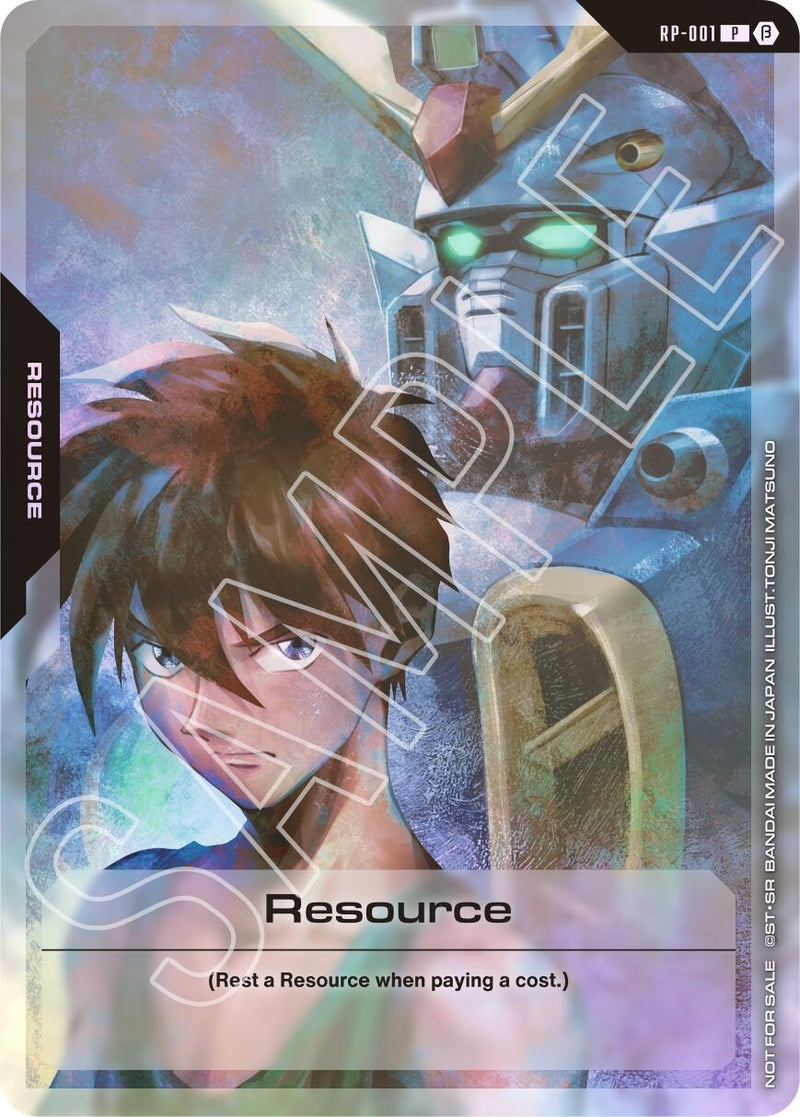 Image for Resource (RP-001) (Mobile Suit Gundam Wing) (RP-001) - Gundam Card Game