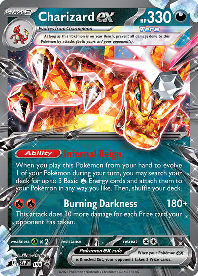 Charizard ex - (196) - SV: Scarlet & Violet Promo Cards - (Promo)