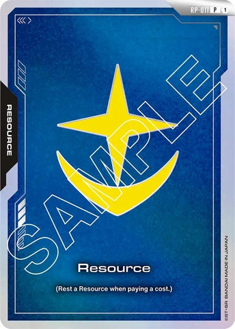 Image for Resource (RP-011) (Earth Federation Force) (RP-011) - Gundam Card Game