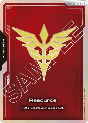 Image for Resource (RP-013) (Neo Zeon) (RP-013) - Gundam Card Game
