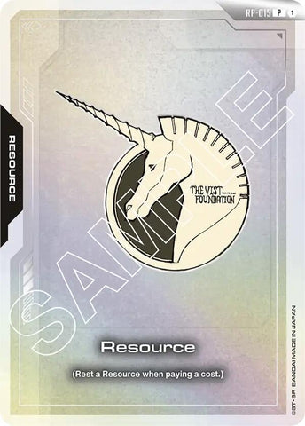 Image for Resource (RP-015) (Vist Foundation) (RP-015) - Gundam Card Game