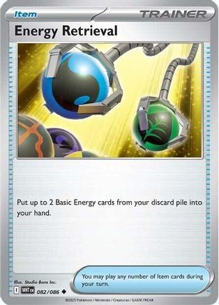 Energy Retrieval 79 - SV White Flare Reverse Holofoil