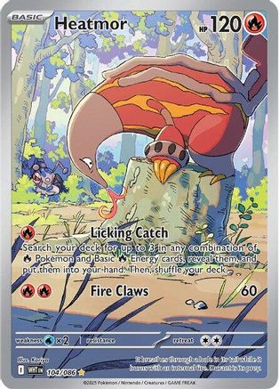 Heatmor - 101/086 101 - SV White Flare Holofoil