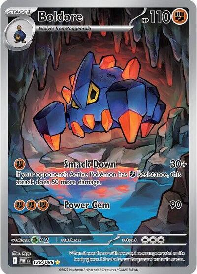 Boldore - (128/086) - SV: White Flare - (Illustration Rare)