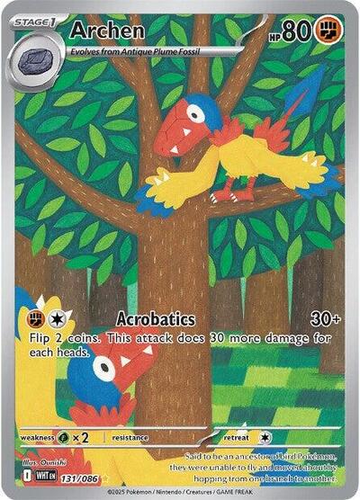 Archen - (131/086) - SV: White Flare - (Illustration Rare)
