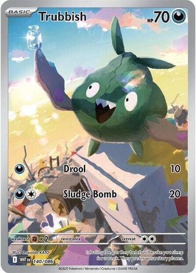 Trubbish - (140/086) - SV: White Flare - (Illustration Rare)