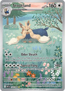 Stoutland - (156/086) - SV: White Flare - (Illustration Rare)