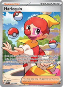 Harlequin - 165/086 165 - SV White Flare Holofoil