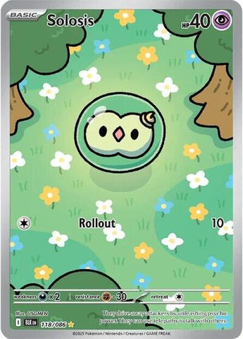 Solosis - (118/086) - SV: Black Bolt - (Illustration Rare)