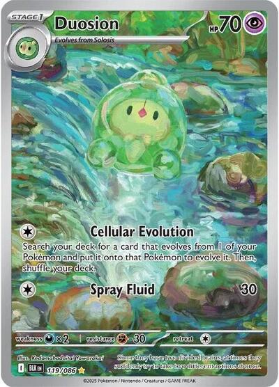 Duosion - (119/086) - SV: Black Bolt - (Illustration Rare)