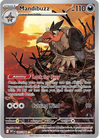 Mandibuzz - (145/086) - SV: White Flare - (Illustration Rare)