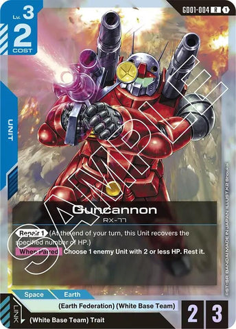 Image for Guncannon (GD01-004) (GD01) - Gundam Card Game
