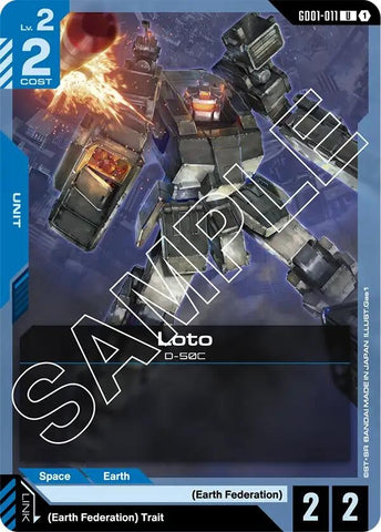 Image for Loto (GD01-011) (GD01) - Gundam Card Game