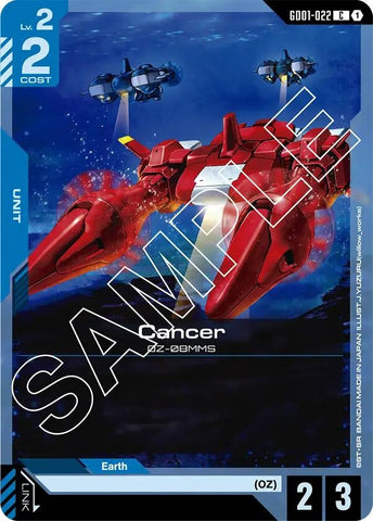 Image for Cancer (GD01-022) (GD01) - Gundam Card Game
