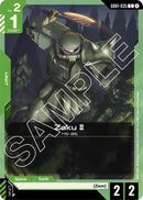 Image for Zaku II (GD01-035) (GD01) - Gundam Card Game
