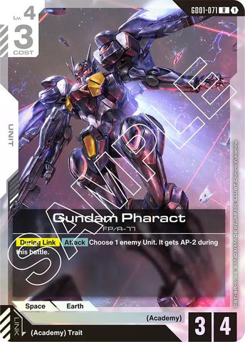 Image for Gundam Pharact (GD01-071) (GD01) - Gundam Card Game