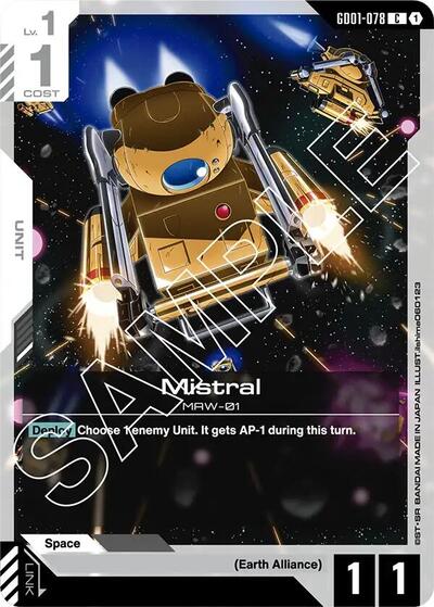 Mistral (GD01-078) - Newtype Rising (C)