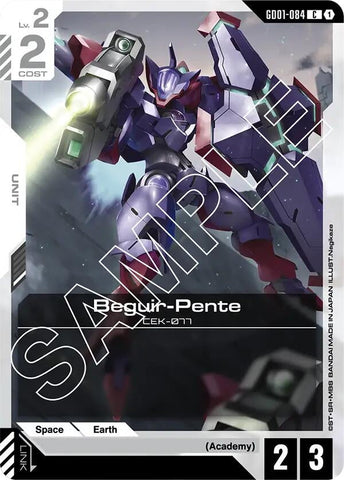 Image for Beguir-Pente (GD01-084) (GD01) - Gundam Card Game