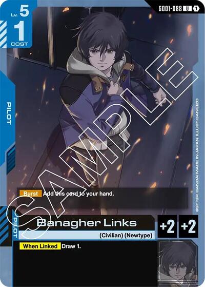 Banagher Links (GD01-088) - Newtype Rising (UC)