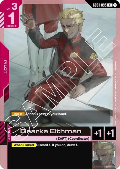 Dearka Elthman (GD01-095) - Newtype Rising (C)