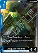 The Stubborn Cog (GD01-103) - Newtype Rising (C)