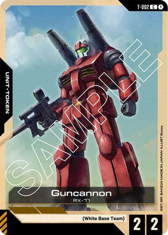 Image for Guncannon (T-002) Token (T-002) (GD01) - Gundam Card Game