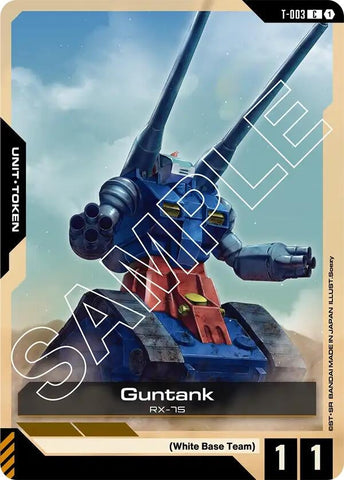 Image for Guntank (T-003) Token (T-003) (GD01) - Gundam Card Game