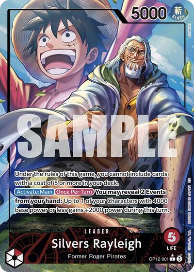 Silvers Rayleigh - (OP12-001) - Legacy of the Master - (Leader)