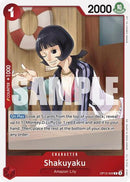 Shakuyaku - (OP12-006) - Legacy of the Master - (Rare)