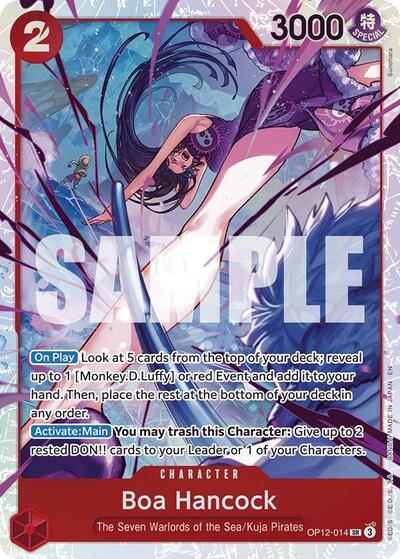 Boa Hancock - (OP12-014) - Legacy of the Master - (Super Rare)