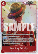 Monkey.D.Luffy - (OP12-015) - Legacy of the Master - (Super Rare)