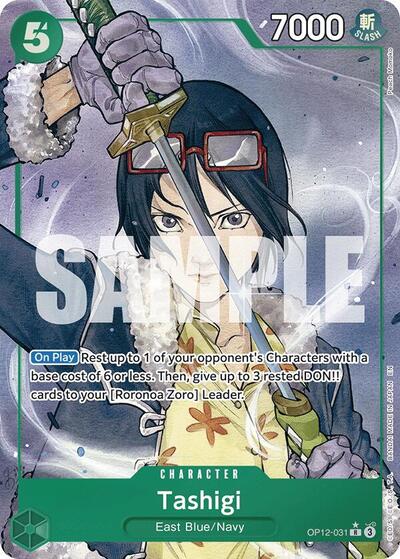 Tashigi - (OP12-031) - Legacy of the Master - (Rare)