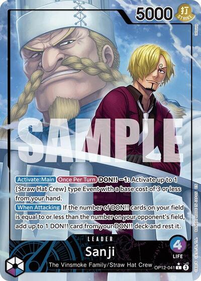 Sanji - (OP12-041) - Legacy of the Master - (Leader)