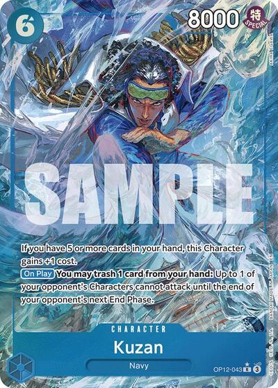 Kuzan - (OP12-043) - Legacy of the Master - (Rare)