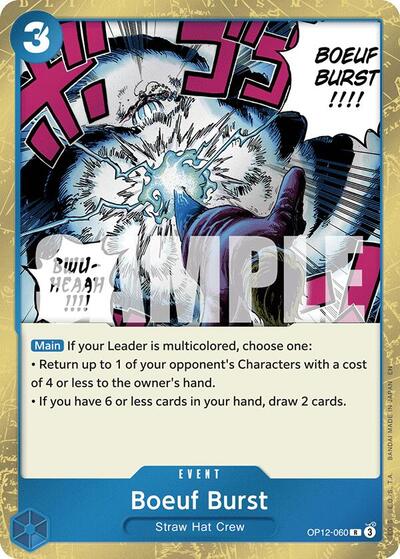 Boeuf Burst - (OP12-060) - Legacy of the Master - (Rare)