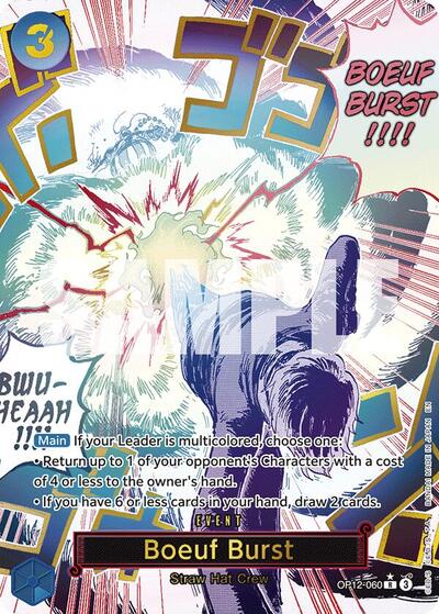Boeuf Burst - (OP12-060) - Legacy of the Master - (Rare)